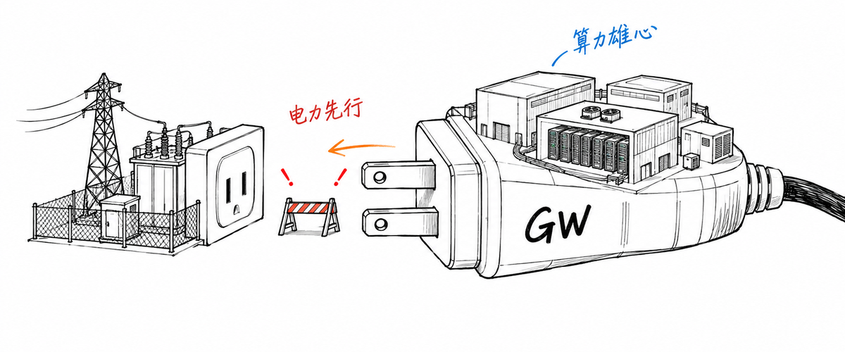 GW 级 AI 数据中心评估:五大项目的规模、网络、容灾与建设难度
